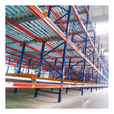 China Warehouse Pallet Rolling Storage Racks with 2000-30000mm Depth and 1000-3000mm Width for sale