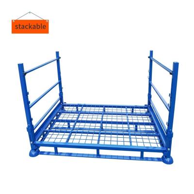 China Powder Coated or Galvanized Warehouse Storage Rack Folding Shelf with Various Designs for sale