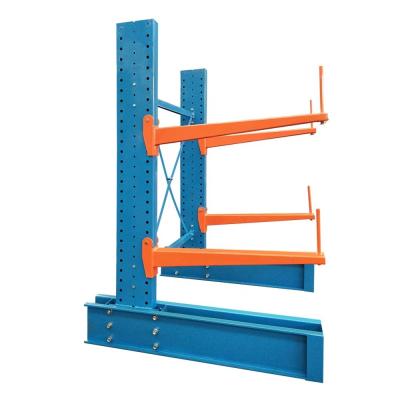 China Optimize Your Warehouse Space with Long Item Storage Cantilever Rack and Pivoting Arms for sale