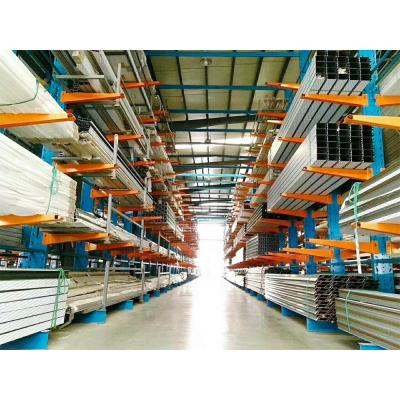 China Flexiable Access for Industrial Aluminium and Steel Profile Cantilever Racking System for sale