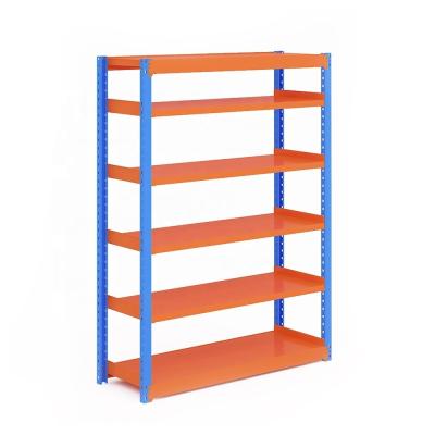 China Adjustable Layer Height 6 Tier Boltless Shelf Unit with Corrosion Protection Coating for sale