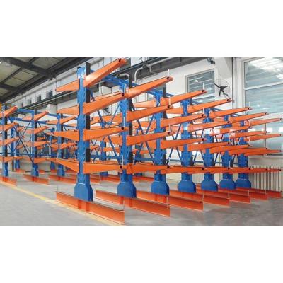 China Steel 5 Layer Storage Cantilever Rack with Roof Arm Load 300kg-1000kg Depth 300-2000mm for sale