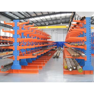 China Maximize Warehouse Space with Cantilevered Profile Rack and Flexiable Access Mode for sale