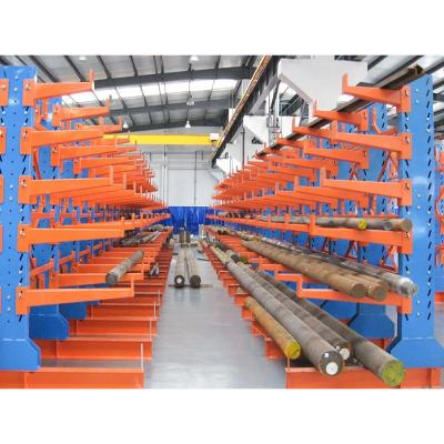 China Flexible Design Double and Single Side Options for 600mm-1500mm Arm Length Cantilever Rack for sale