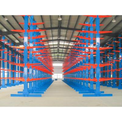 China Flexiable Access Mode 6m 12m Profile Storage Cantilever Rack and with Depth 300-2000mm for sale