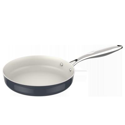 China Europe ASD China Cookware Brands Manufacturers Kitchen Cooking Non Set Tilt Pan Aluminum Frying Pan Stick for sale