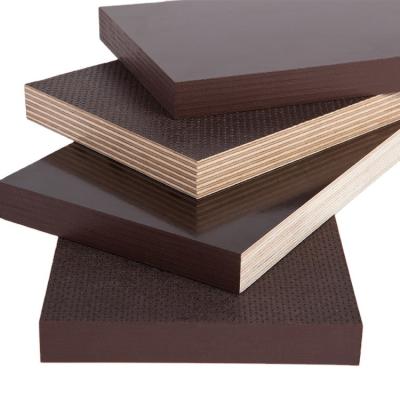 China Modern Eubirch Price Russia Plywood Supplier Best Black Birch 18mm Black Film Faced Plywood For Building for sale