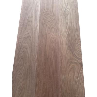 China Modern Walnut Finger Veneer Factory Price Walnut Veneer Black Joint Board for sale