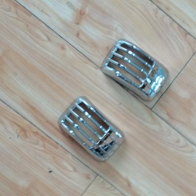 China PLASTIC Side Door Lamp Chrome Cover Truck Spare Parts Body Parts Lamp Chrome Cover For ISUZU NQR175-NPR150 NMR130-NLR130 for sale