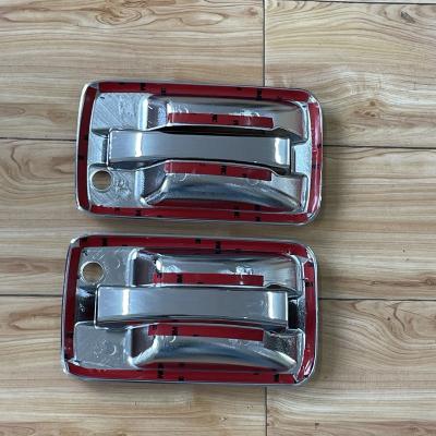 China PLASTIC Exterior Handle Chrome Cover Truck Spare Part Body Parts Chrome Cover For NQR175-NPR150 NMR130-NLR130 for sale