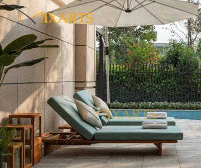 China Modern Hotel Wicker Sofa Chair Leisure Sofa Chair Rust Proof Waterproof High End Backyard Resort Furniture for sale