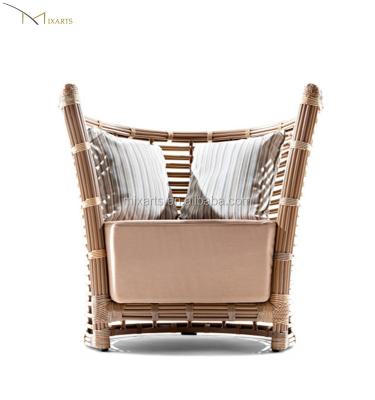 China Patio\Garden\Outdoor Wicker Bamboo Outdoor\Hotel Mixarts Garden Furniture Rattan Furniture Sofa Chair for sale