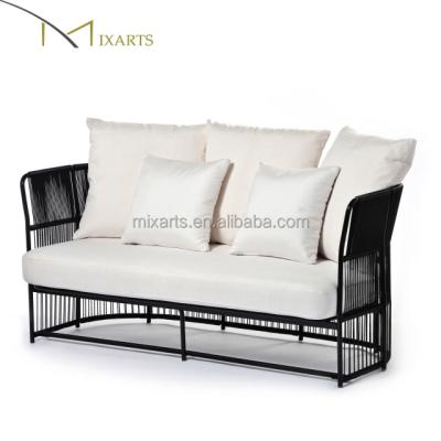 China Patio\Garden\Outdoor Bamboo Scenery Woven Rope Hotel\Furniture Rope Sofa Rattan Patio Chairs Rattan Garden Furniture for sale