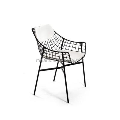 China Fishing Chair Outdoor Mixarts Furniture Hotel Wire Dining Chair for sale