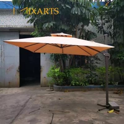 China Parsaol Outdoor Square Umbrella Patio Umbrella Garden Furniture Aluminum Roma Umbrella China Cheap Outdoor Beach Umbrella for sale