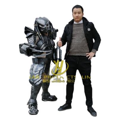 China EVA Full Body Realistic Predator Cosplay Costume Exhibition Event Realistic Life Size Predator For Sale for sale