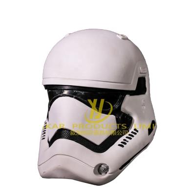 China High Density EVA Custom Stars White Army Helmets Customized For Adults Warss A Helmet And Armor for sale