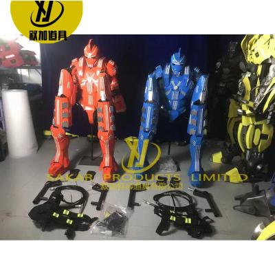 China Luminous Sets LED Robot Suit With Laser Helmet Gloves Laser Robot Suit LED Robot Suit for sale