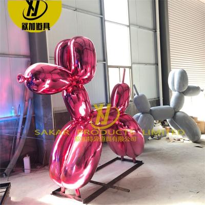 China 2020 China Resin Dog Balloon Dog Statue 2020 For Home Decor for sale