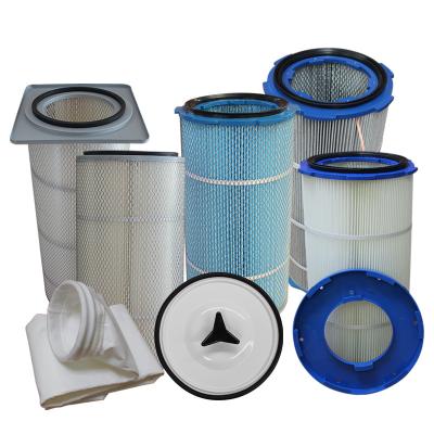 China Building Material Shops Hot Selling Spunbond Nonwoven Air Filter Cartridge For Dust Collector for sale