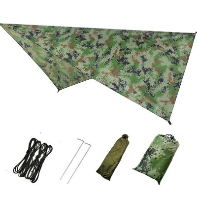 China Shero Game Camouflage/Field Damp Proof Mat Beach Sunshade Skies Multifunctional Outdoor Camping Sunscreen Waterproof Canopy for sale