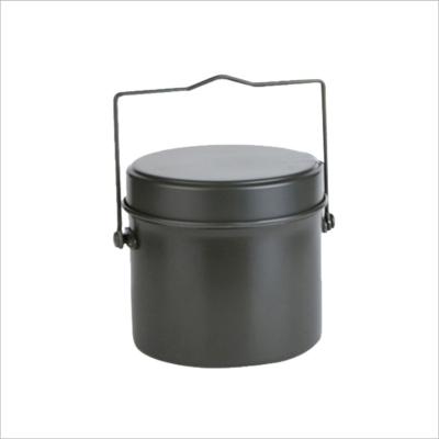 China Wholesale Lightweight 3 Pieces Aluminum Military Canteen Canteen Mess Canister Mess for sale