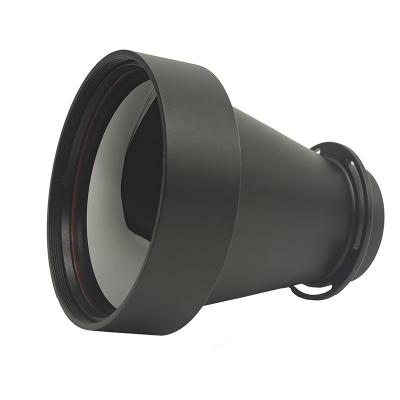 China Optical focal length 75mm F1.0 LWIR for night vision 1280x1024-12um athermal infrared lens for thermal camera for sale