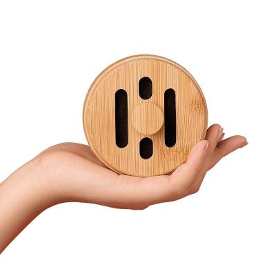 China Meridians and Activate Safeguards China Moxibustion Apparatus Wholesale Round Wooden Box Moxa Stick for sale