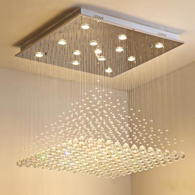 China Surface Mounted Hot New Crystal Ceiling Lamp Shine Can Be Customized In Living Room And Hotel Lobby for sale