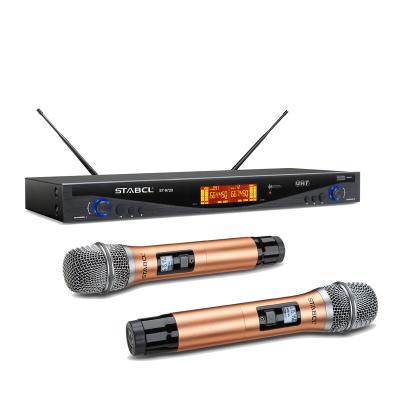 China ST-9720 handheld microphone the new karaoke microphone, hibernate and wake up system, prevent howling for sale