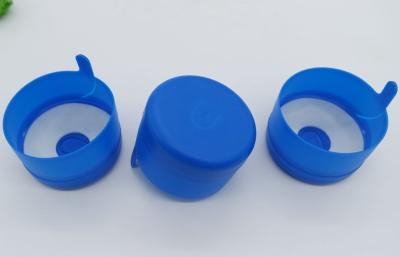 China Plastic Flat Bottle Caps , Flattened Bottle Caps QS / SGS / FDA for sale