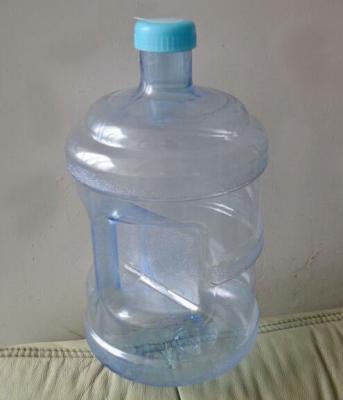 China Plastic mineral 3 Gallon Water Bottle or buket with handles for sale