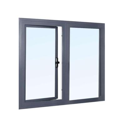 China CBMMART Hot Sale European Standard Hurricane Impact Sliding Fixed Windows Aluminum Casement Glass Window for sale