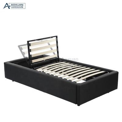 China Foldable High Quality Single Smart Adjustable Electric Ottoman Bed Frame Mechanism With Pusher for sale