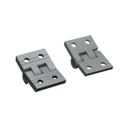 China 3030/4040/4545 Door Hinges For Aluminum Profile Extrusion Cabinet Hinges Detachable Al-alloy Hinges for sale