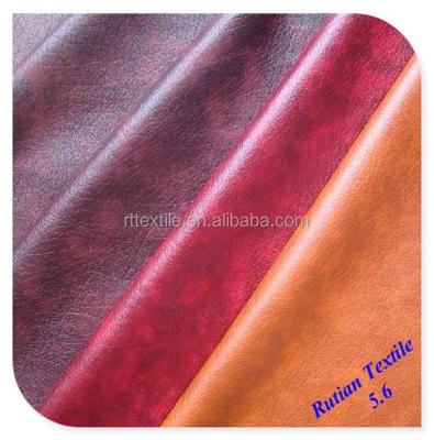 China Abrasion-resistant genuine leather garment fabric for sale