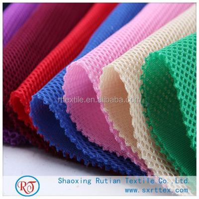 China New 100% Polyester Stock 3d Air Mesh Fabric For Office Chair For Bag for sale