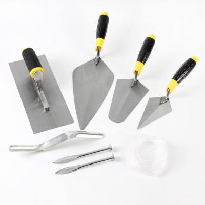 China Stainless Steel Square Trowel Masonry Trowel SQUARE Concrete Trowel Sharpening Kit for sale