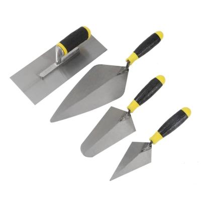 China Mason Set SQUARE Carbon Steel Masonry Tool Kit Brick Jointer Masonry Trowels Masonry Tools Supplier for sale