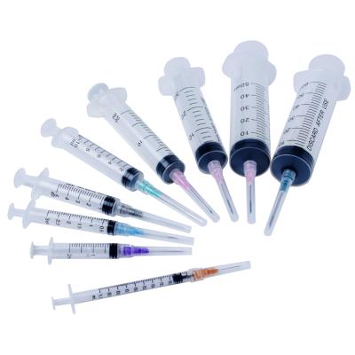 China 2021 Disposable New Product And Hot Selling OEM Luer Lock Glass Automatic Syringes And Needles for sale