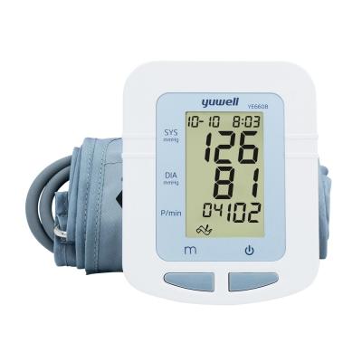 China Yuwell ye660b Portable Wholesale Electronic Medical Digital Advanced Blood Pressure Monitor Easy Operation Machine Detection for sale