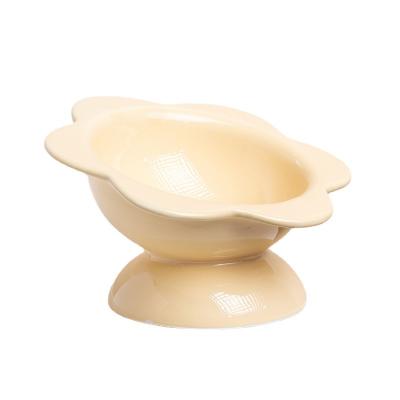 China Wholesale15 Degree High Stain Ceramic Cat Eating Bowl Viable High Quality for sale