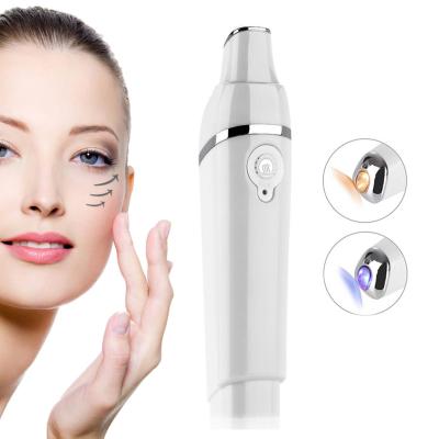 China Galvanic Eye Massage Pen Led Therapy Lights Micro Eye Wrinkle Remover Multifunction Massager High Quality Skin Care Beauty Instrument for sale