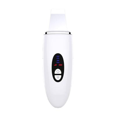 China Beauty Personal Care Skin Scrubber Heating DEEP CLEANSING Face Peeling Sonic Ultrasonic Shovel for sale