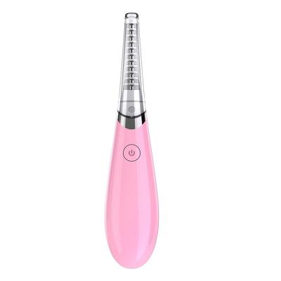 China Top ABS USB Powered Lash Lift Custom Mini Eye Lash Curler Private Label Portable Electric Plastic Passionate Eyelash Curler for sale