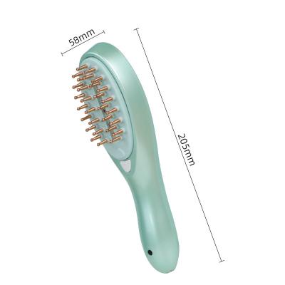 China High Quality Home Available Care Massage Scalp Massager RF Electric Vibrating Electroporation Heads Led Hair Comb Red Laser Portable for sale