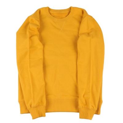 China Other Heavy round neck wool loop cloth long sleeve sweatshirt solid color men's and women's hoodie for sale