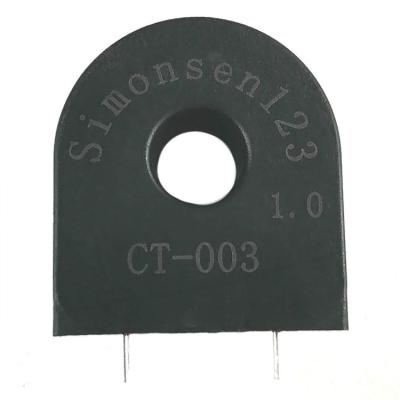 China Current Simonsen123 Factory Magnetic material reusable vertical current transformers CT003 20A for current detection for sale