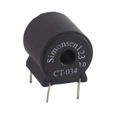 China AC current detection CT034 PDU AC current detection Horizontal direct insert current transformers 60A for sale