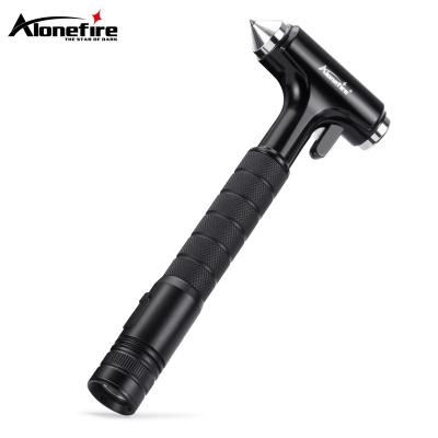 China Alonefire X46 LED Torch Car Safety Hammer Camping Three-in-One Multifunctional Car Escape Window Breaker Car Security Supplies Torch for sale